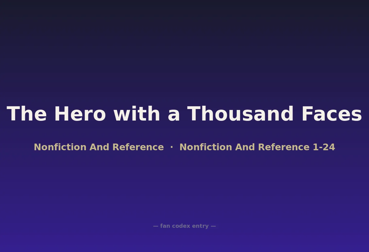 The Hero with a Thousand Faces